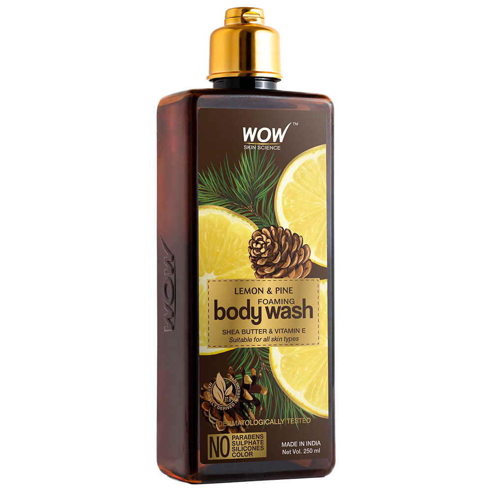 WOW Skin Science Lemon & Pine Foaming Body Wash