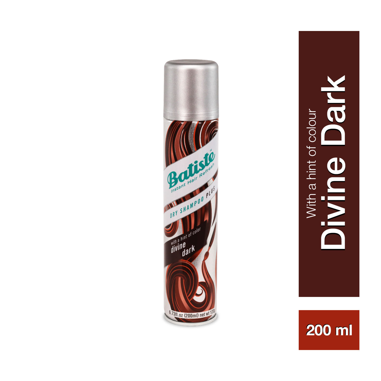 Batiste Dry Shampoo Plus Instant Hair Refresh Divine Dark