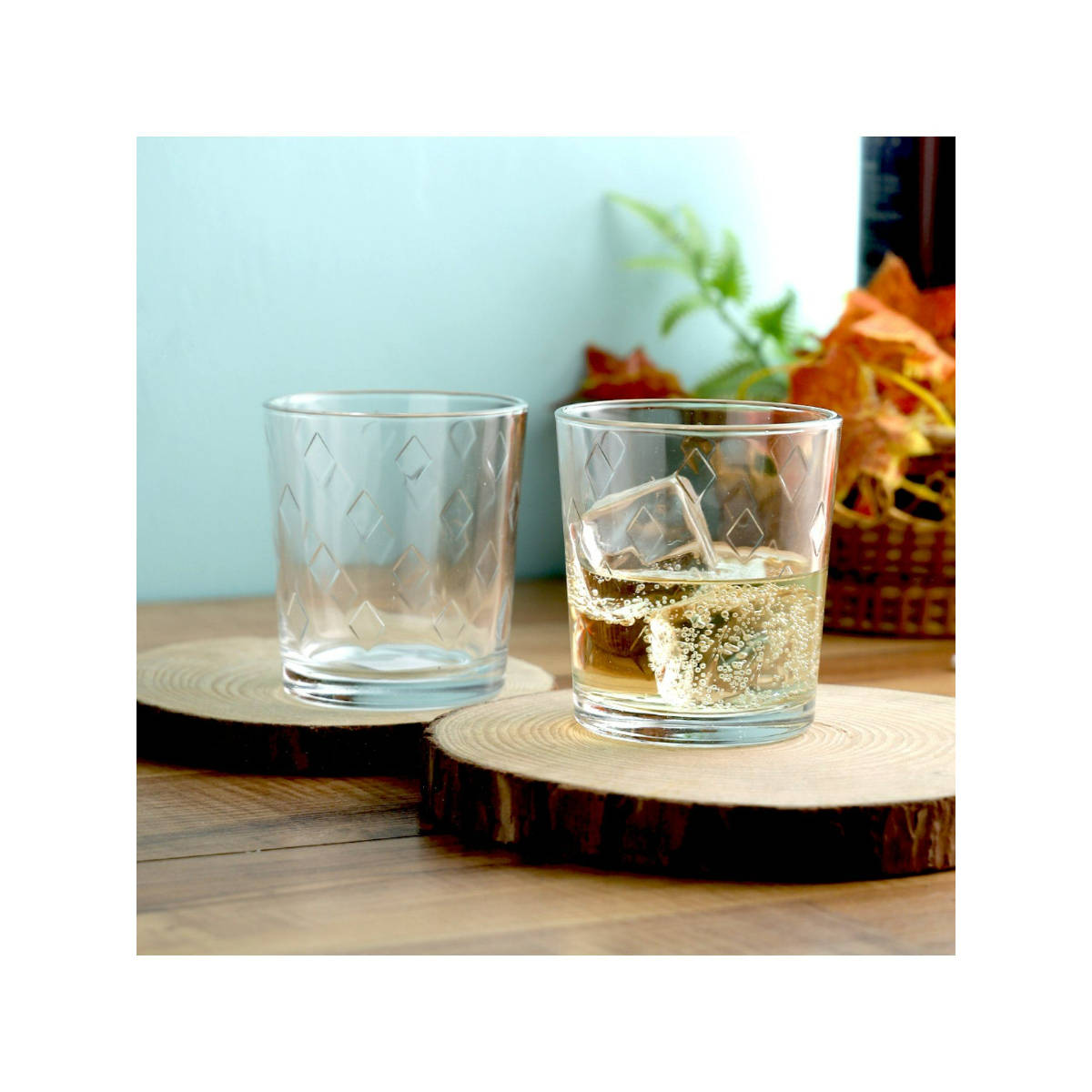 Smartserve Prisma Whiskey Glass, 285ml, Set of 6