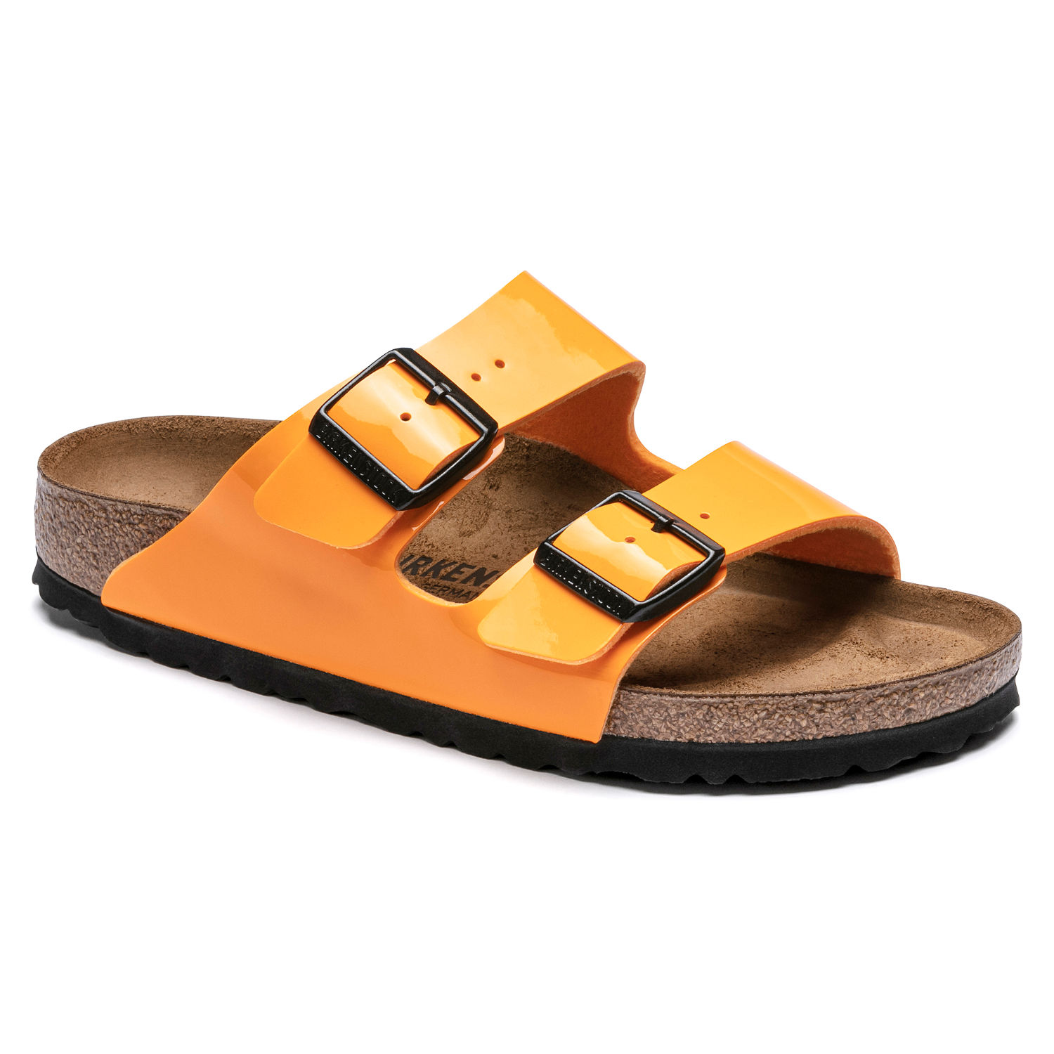 Orange best sale birkenstock womens