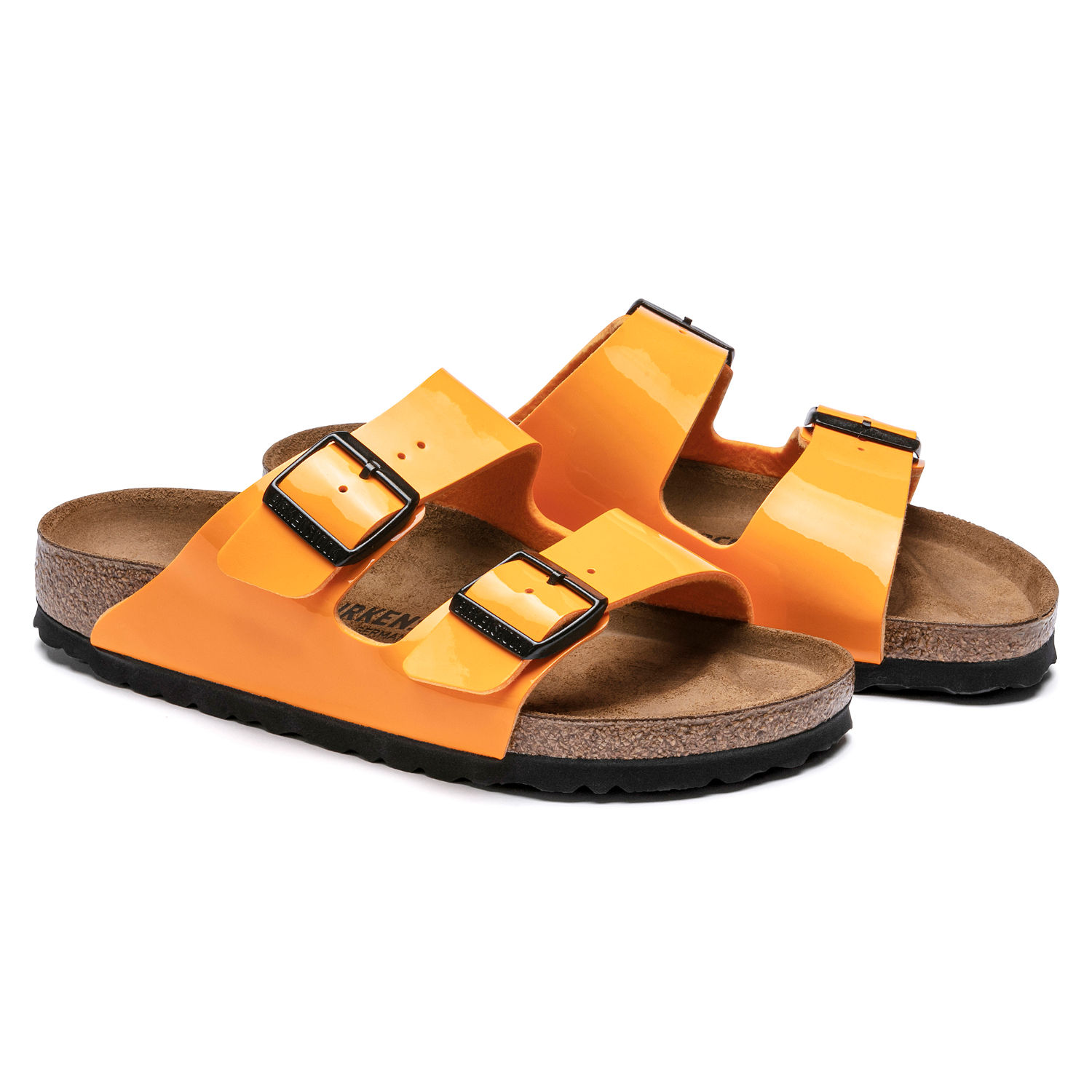 Birkenstock 'Arizona SFB' / Russet Orange Suede Leather – Bob's Shoe Store