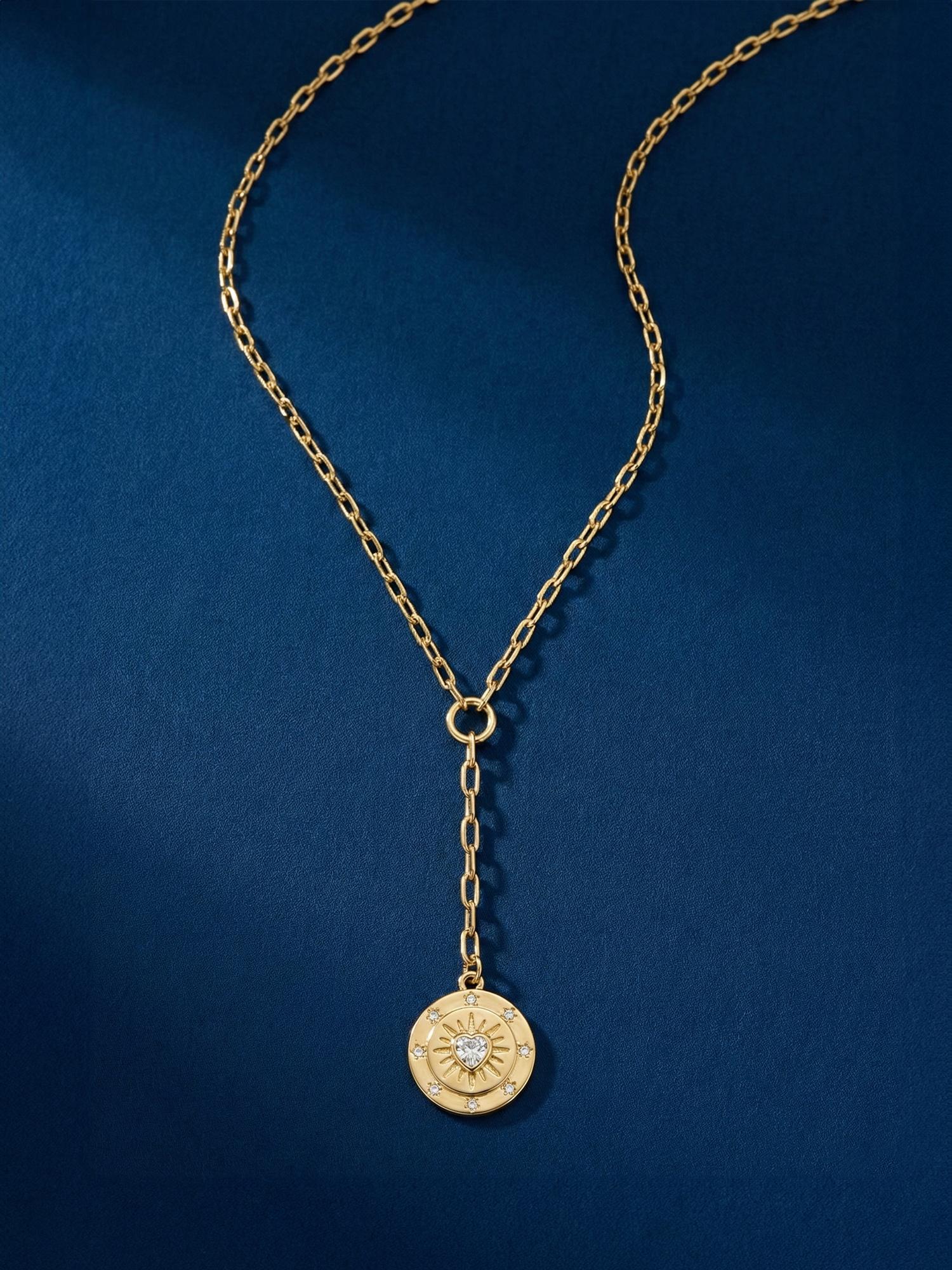 Buy Accessorize London Women Women 14K Gold-Plated Heart Pendant