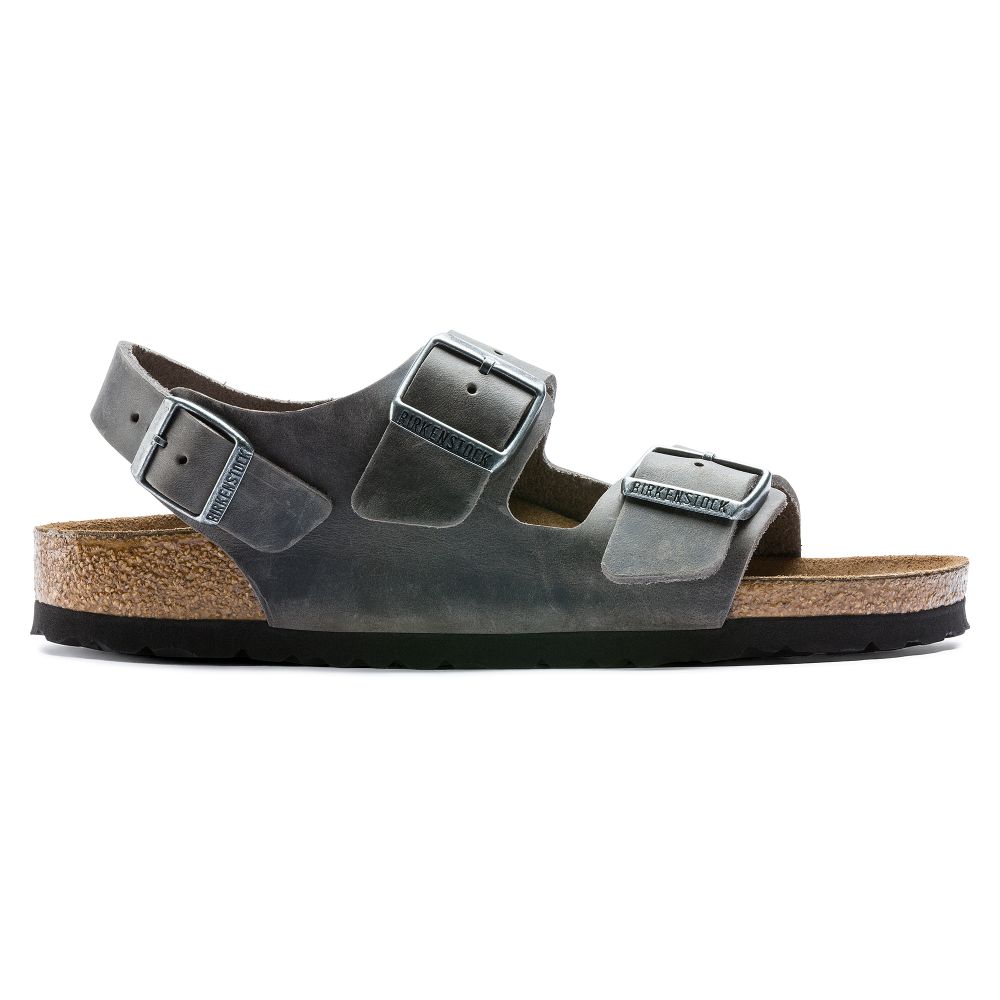 Birkenstock milano leather discount sandals