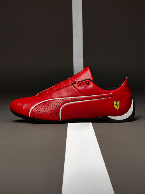 Puma Red Ferrari Motorsport Future Cat Ultra Unisex Sneakers (UK 11)