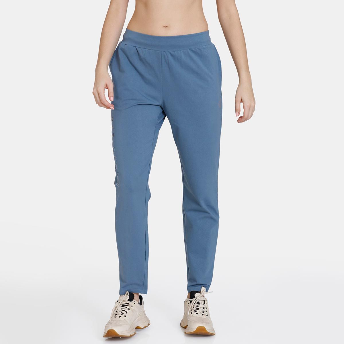Buy Zelocity By Zivame Women Moisture Wicking Cotton Track Pant