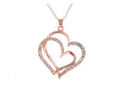 Picture Necklace - Heart Photo