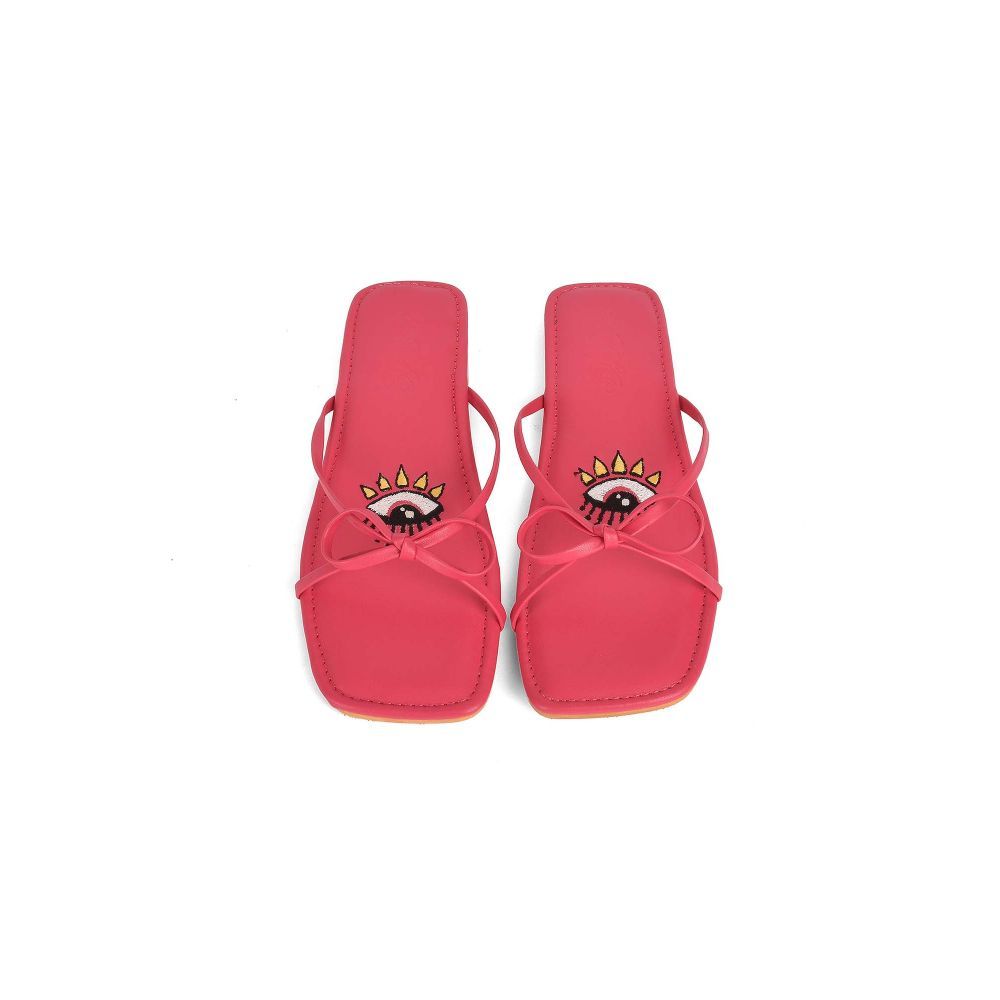 Buy Sole House Embroidery Bow Flats Online