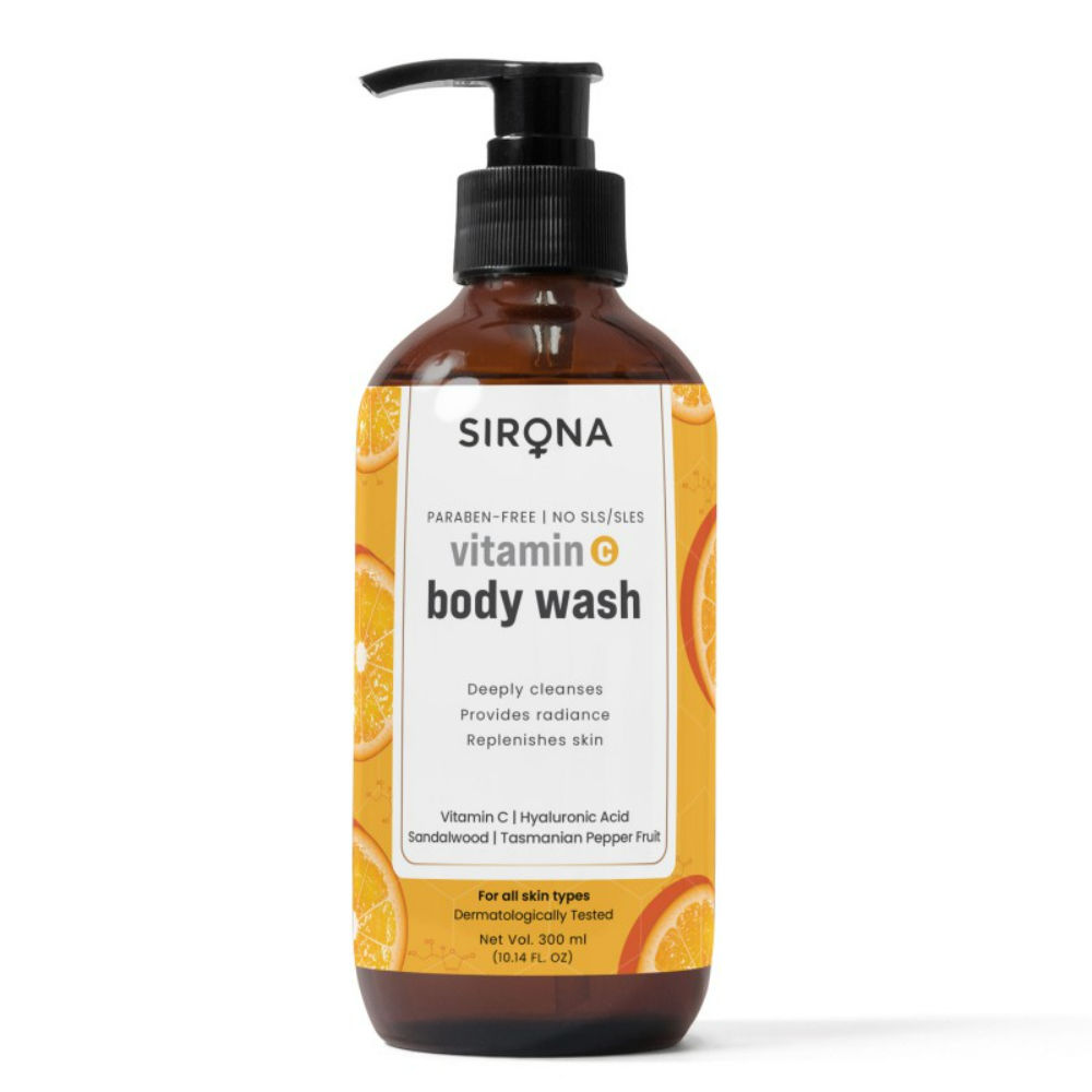 Sirona Natural Vitamin C Body Wash for Men & Women 200 ml Buy Sirona