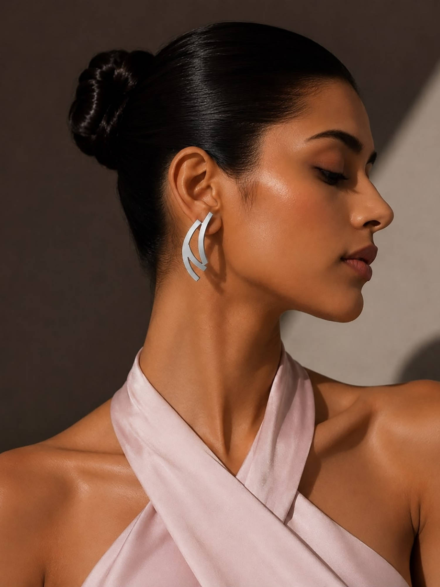House of Pehr Silver Plated Drop Earrings
