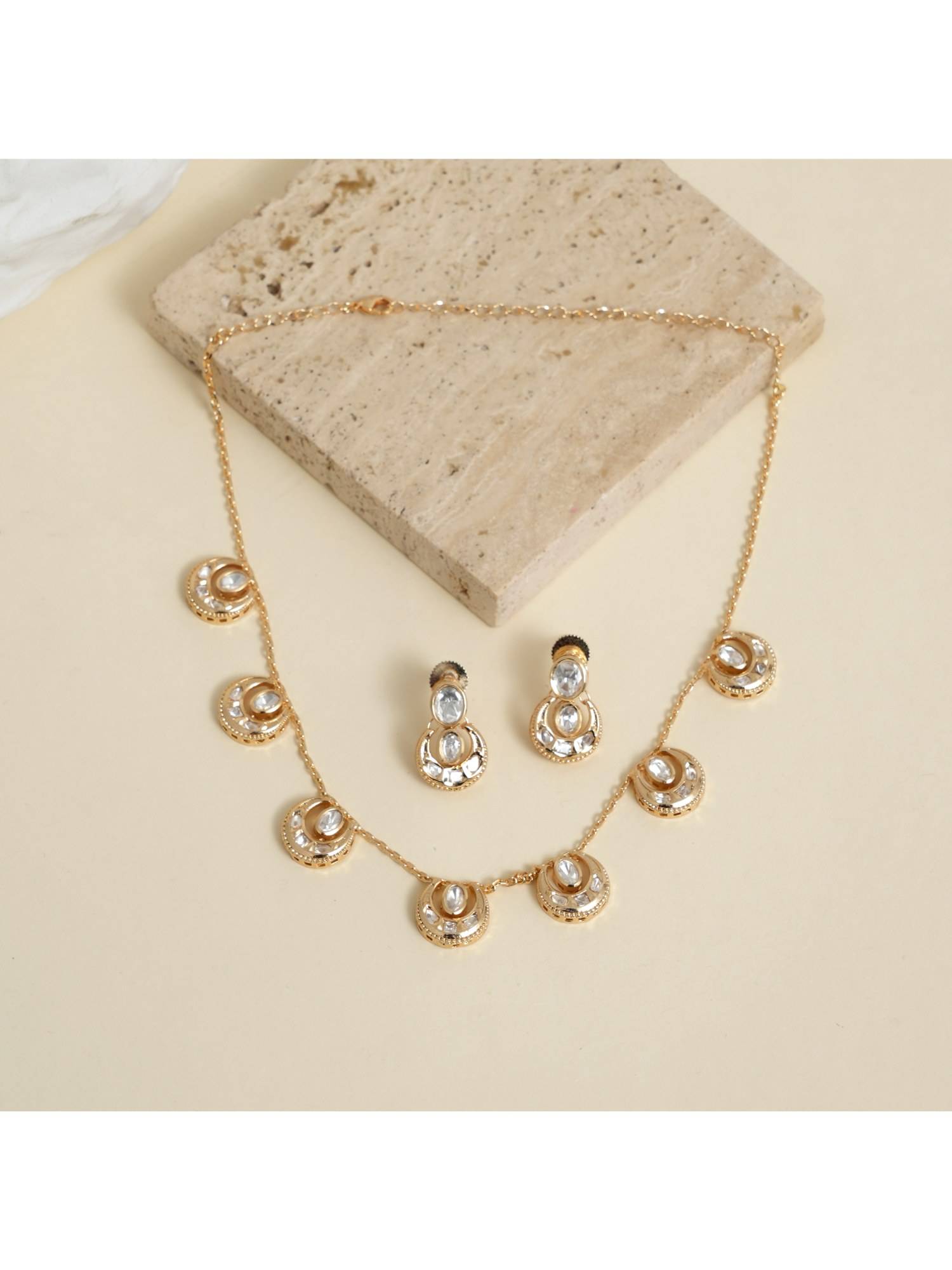 Beryachi Saritha Necklace and Earrings