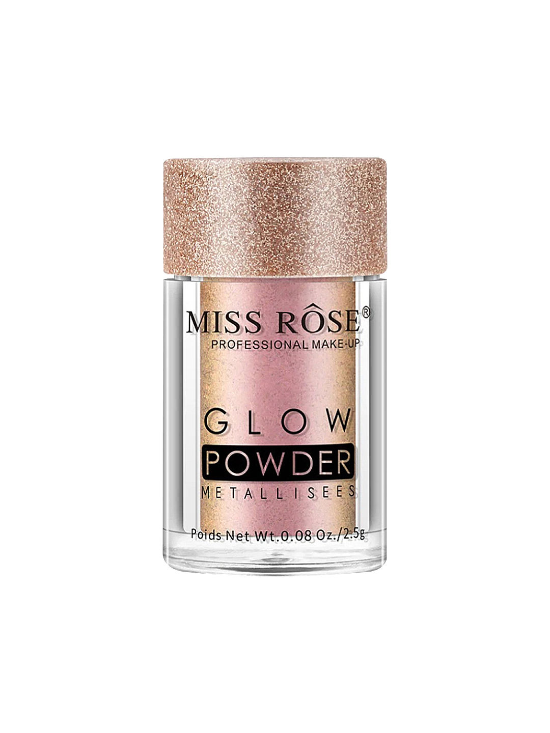 Miss Rose Professsional Makeup Glow Powder Metalises