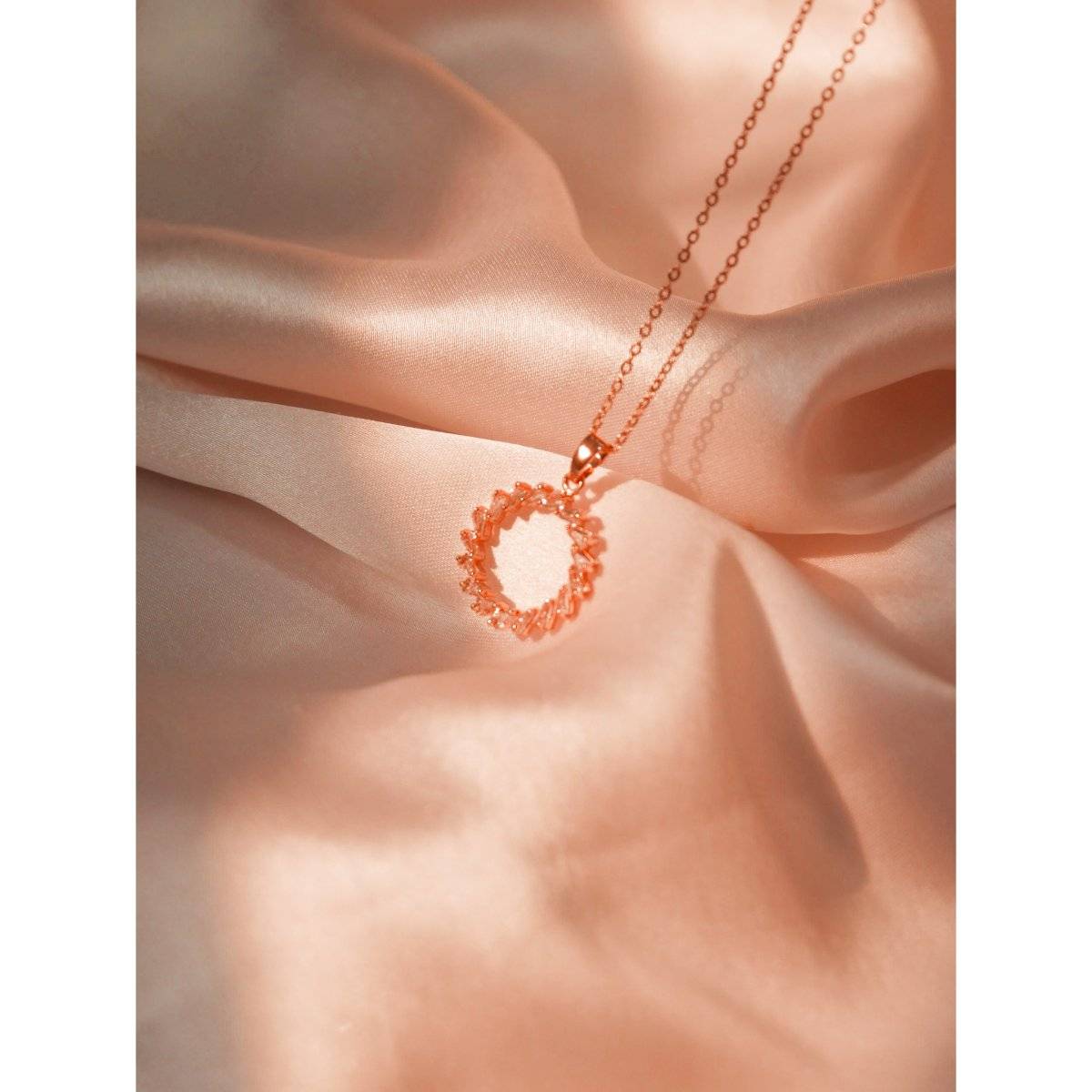 Aphrodyte Me Rose Gold Plated Venus Pendant Necklace