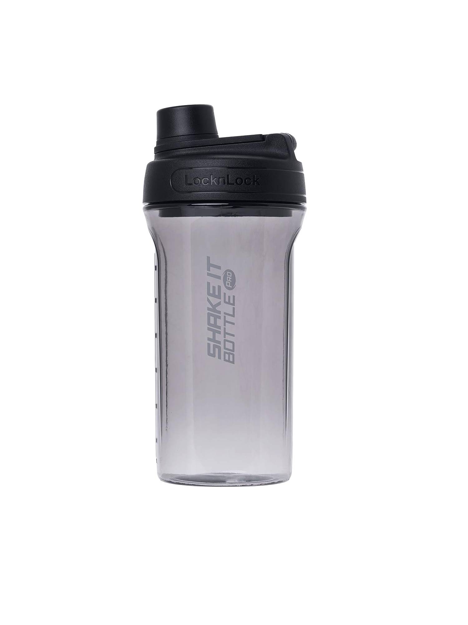 Lock & Lock Shake It Bottle Pro With Handle Bpa Free Tritan Plastic 28 Oz Black