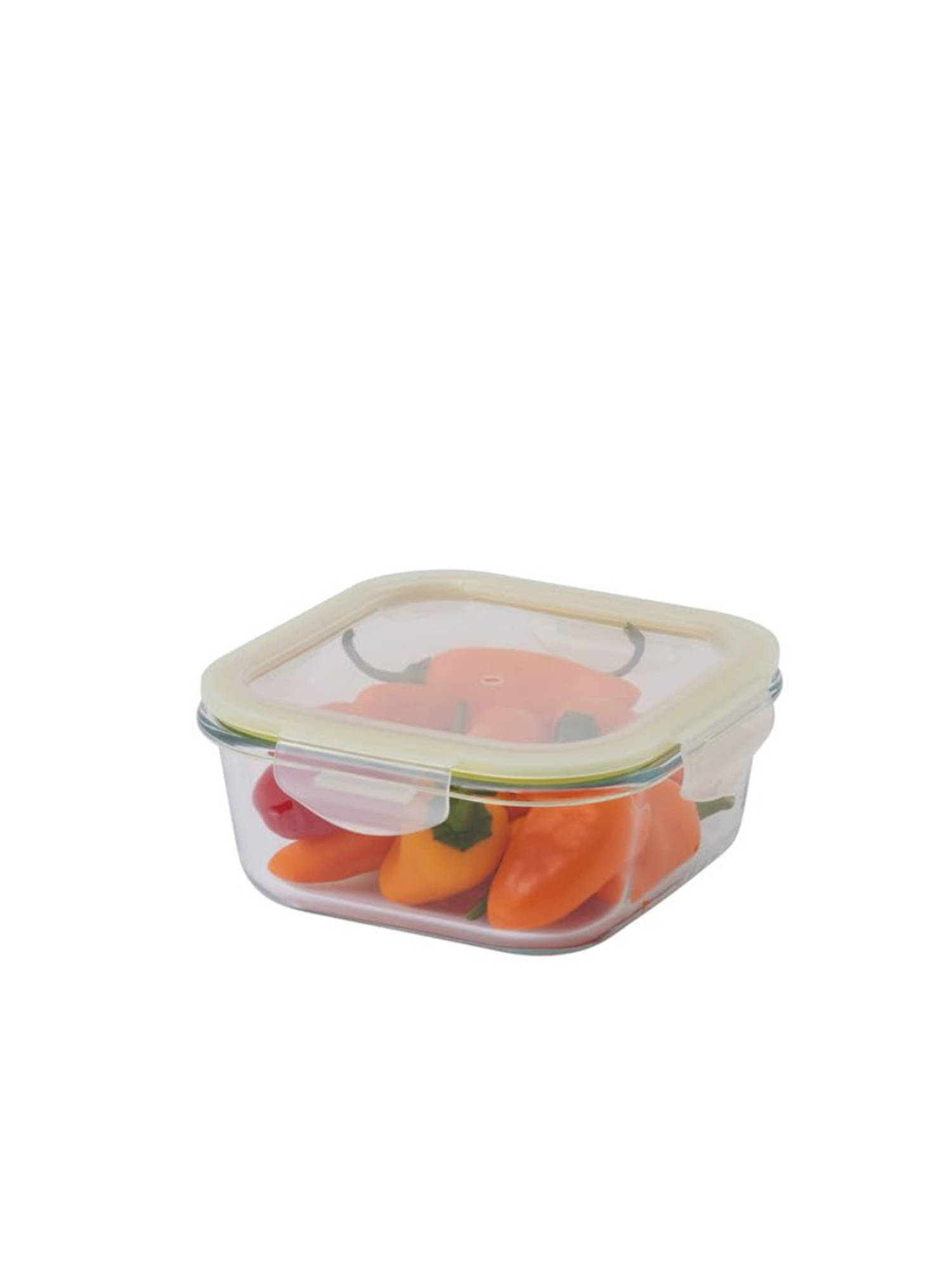 Lock & Lock 800 Ml Square Oven Glass Oven Safe Glass Container For Refrigerator