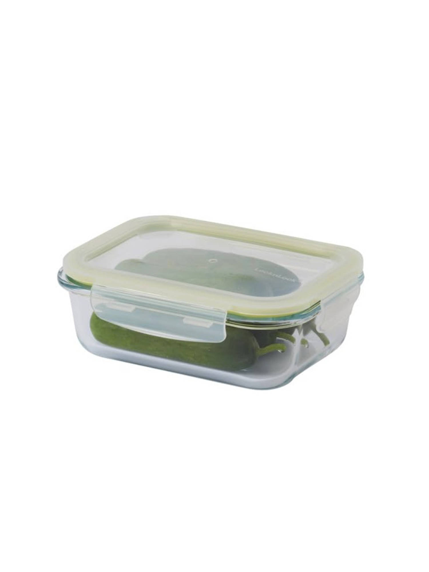 Lock & Lock Rectangular Oven Glass 400 Ml Oven Safe Glass Container For Refrigerator