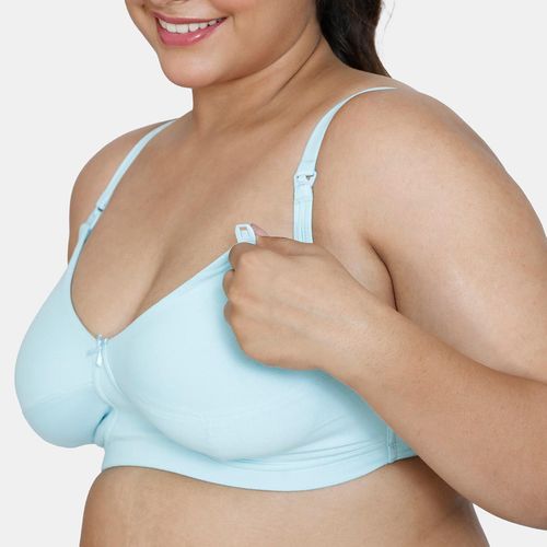 Buy Zivame Curvy Double Layered Non Wired Full Coverage Maternity