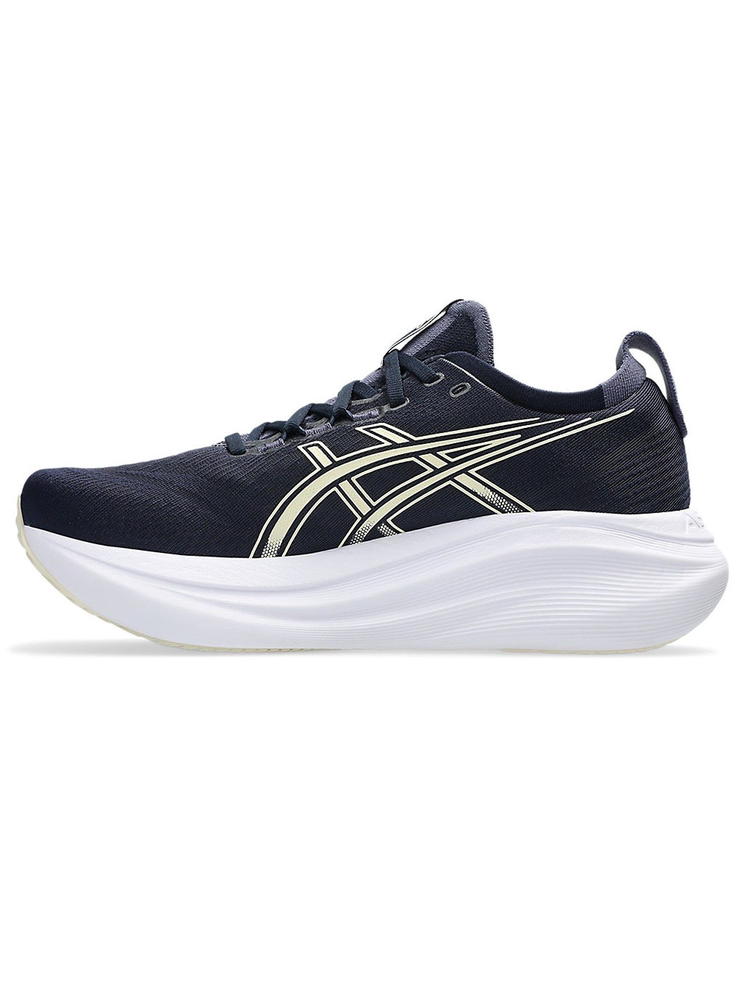 Buy ASICS GEL-NIMBUS 27 Men Navy Blue Running Shoes Online