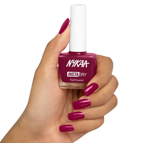 Nykaa Insta Dry Fast Drying Nail Enamel Polish: Buy Nykaa Insta Dry Fast  Drying Nail Enamel Polish Online at Best Price in India | Nykaa