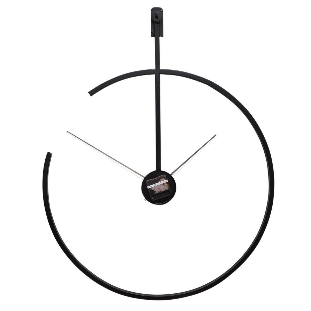Buy Amaya Decors Half Ring Metal Wall Clock Online