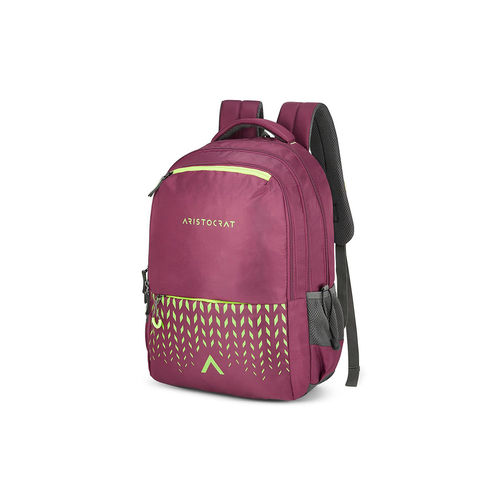 Buy Aristocrat Polyester 30L Bean Backpack Wine For Men Women Online