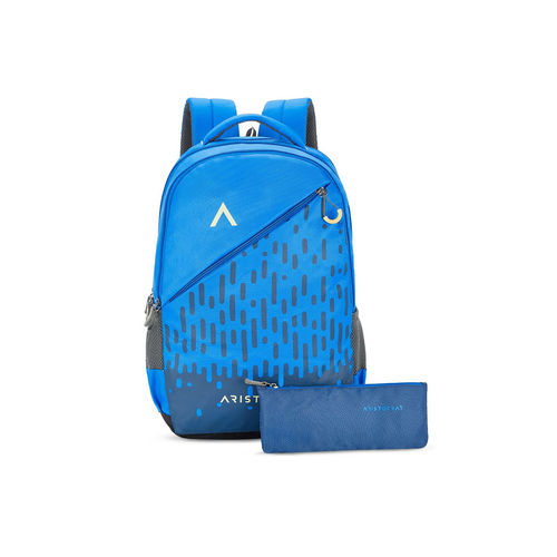 Buy Aristocrat Polyester 32L Epic Backpack Blue For Men Women Online