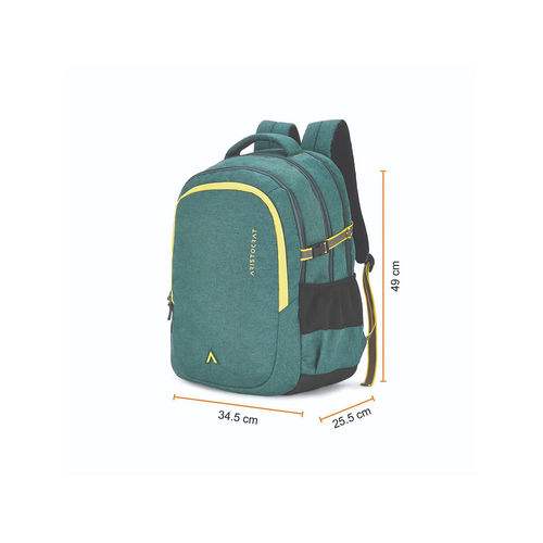 Buy Aristocrat Polyester 32L Tiago Backpack -H Green For Men
