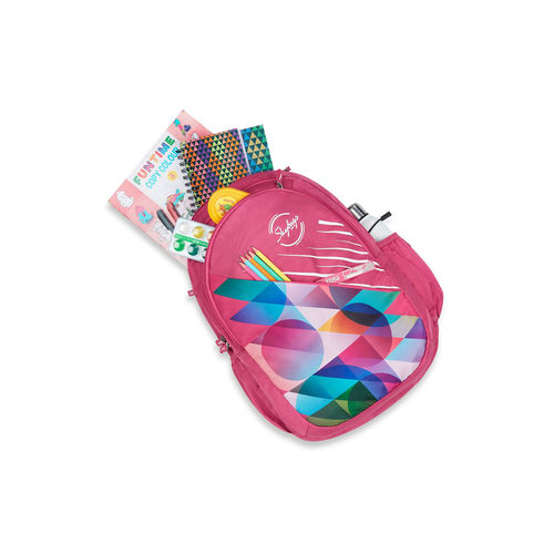 Buy Skybags Polyester 28L Drip Plus 09 Backpack Pink Online