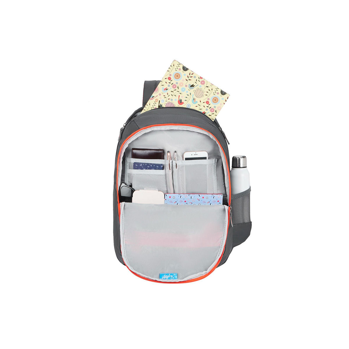 Buy Skybags Teckie Pro Laptop Backpack - E Grey Online