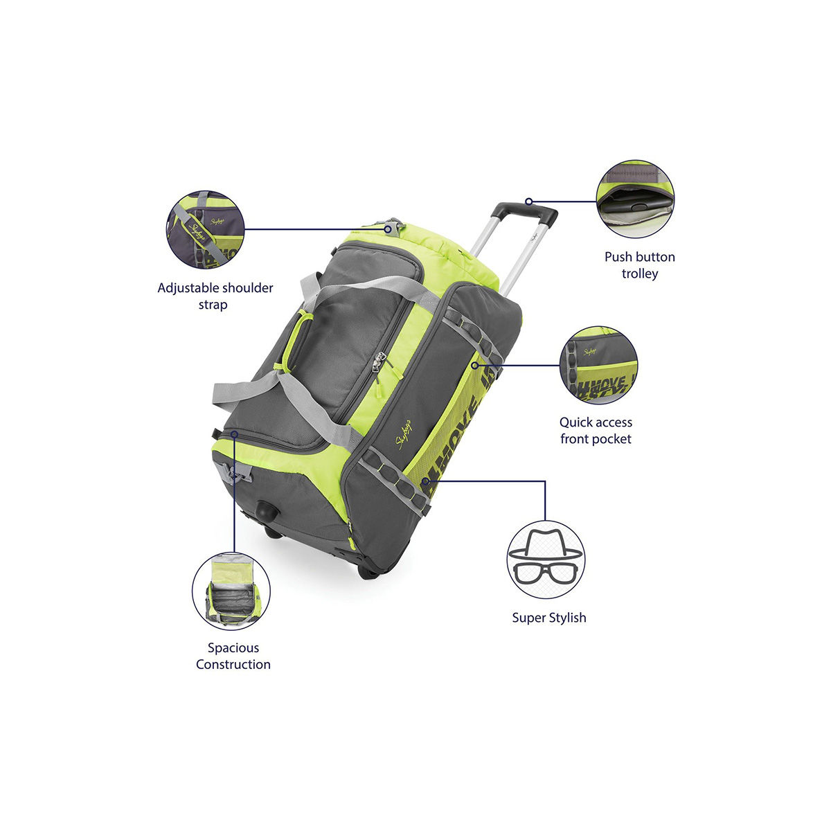 Skybags hustle duffel bag online