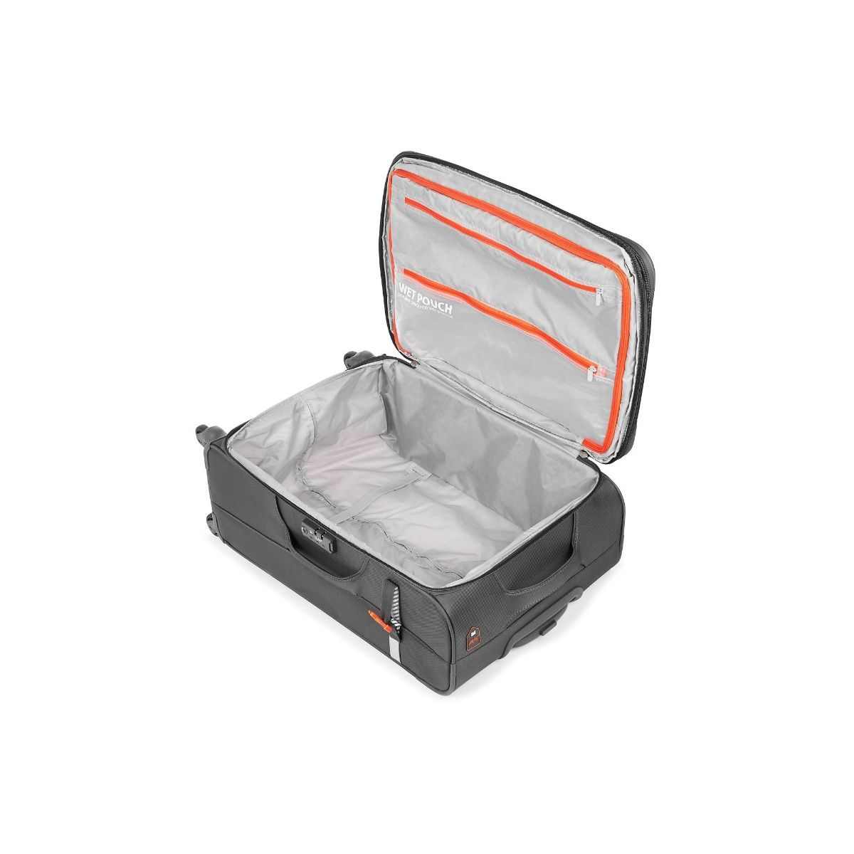 Buy Skybags Snazzy 4W Exp Strolly H 71 Steel Grey M Online