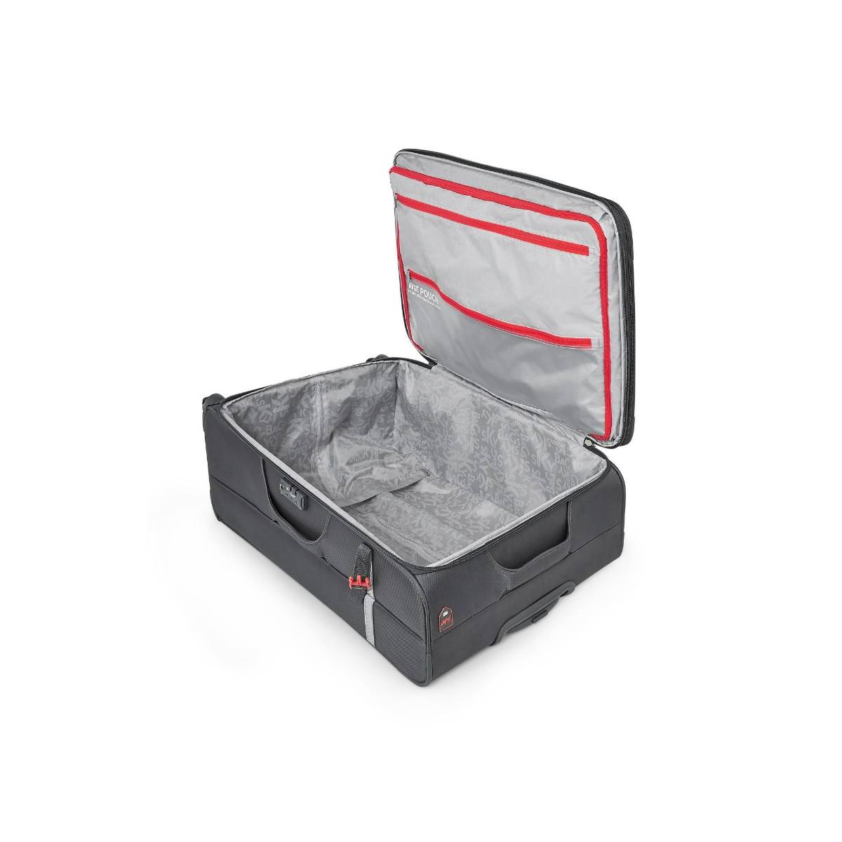 Buy Skybags Snazzy 4W Exp Strolly - H 81 Steel Grey (L) Online