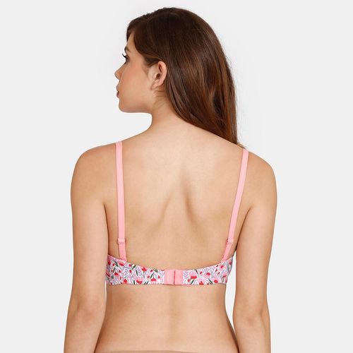 Buy Rosaline by Zivame White Non Wired Non Padded T-Shirt Bra for