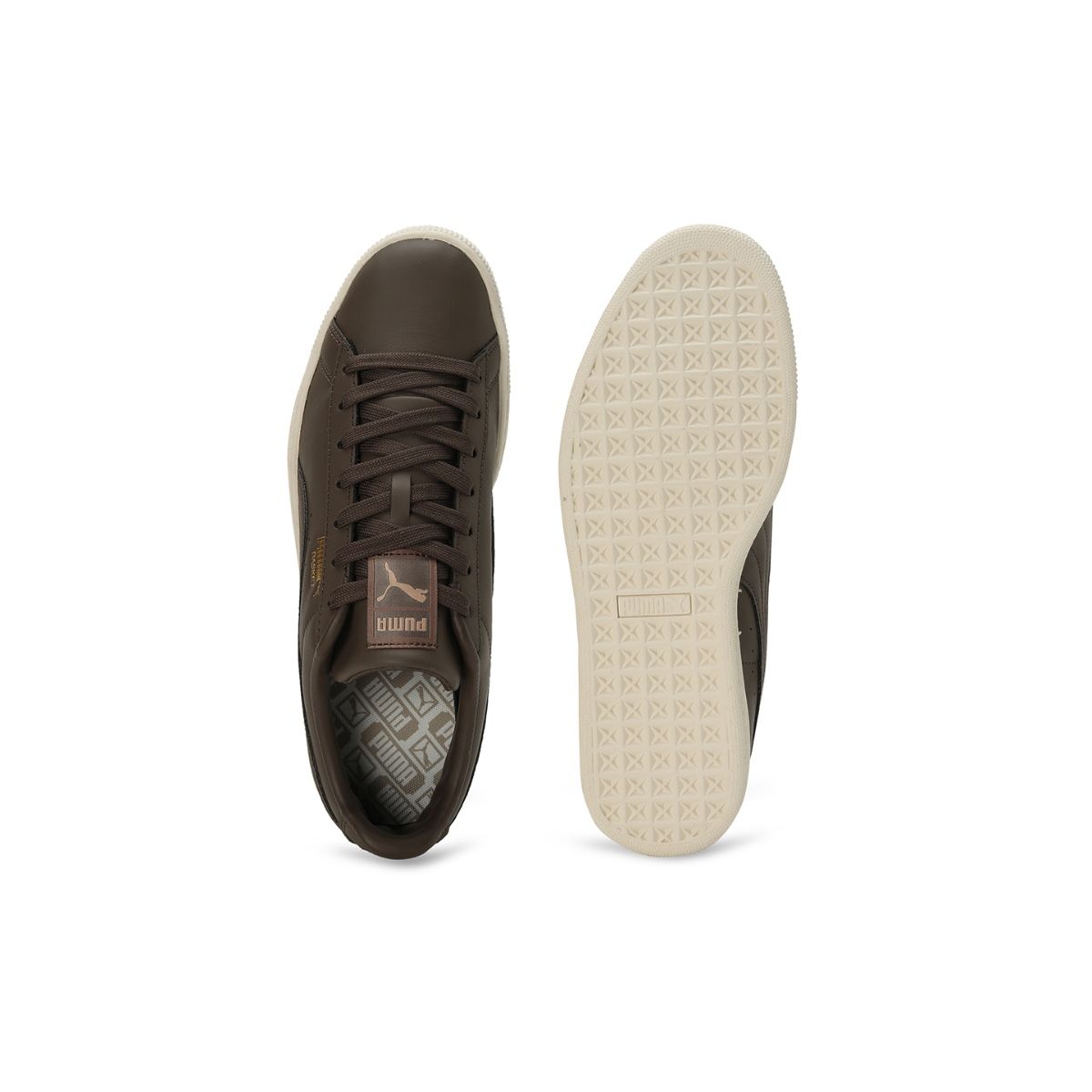 Puma hotsell basket brown