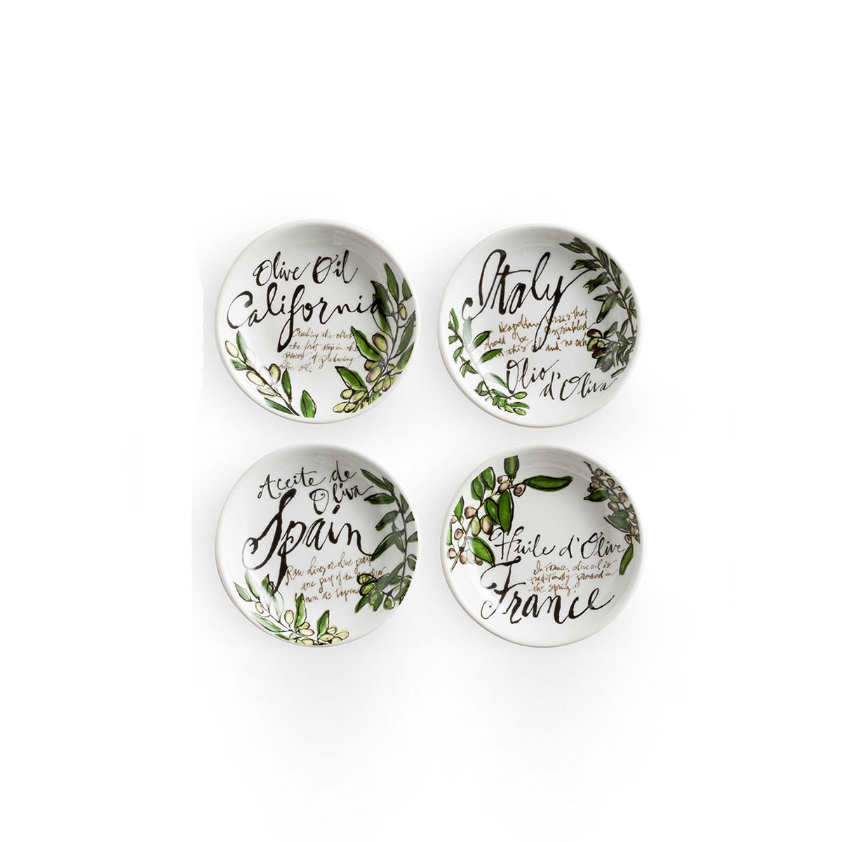 Rosanna Olive Oil Dipping Dishes For thinKitchen, S/4 Buy Rosanna