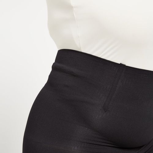 Buy Secrets By ZeroKaata Plus Size Women Black-Colored High-Waist Tummy &  Thigh Shapewear Online