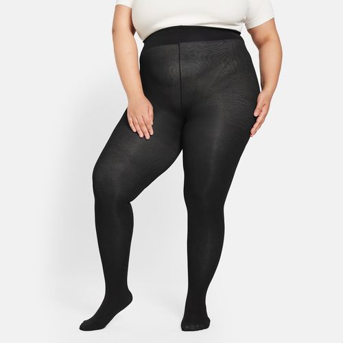 Buy Secrets by Zerokaata Plus Size High Waist Sheer Pantyhose