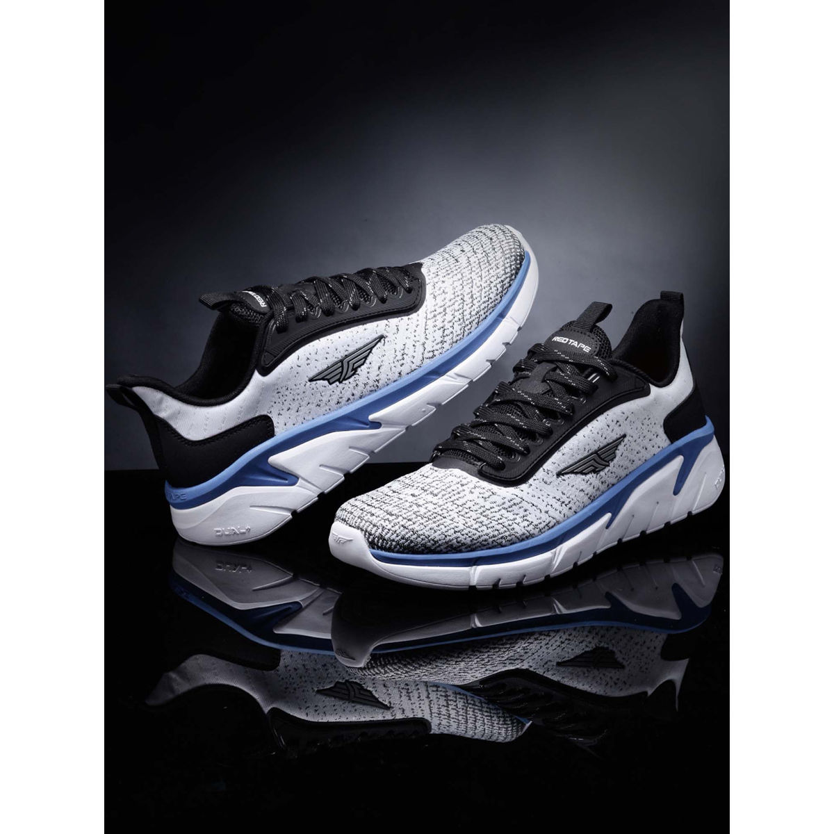 Men Black And White Walking Shoes 