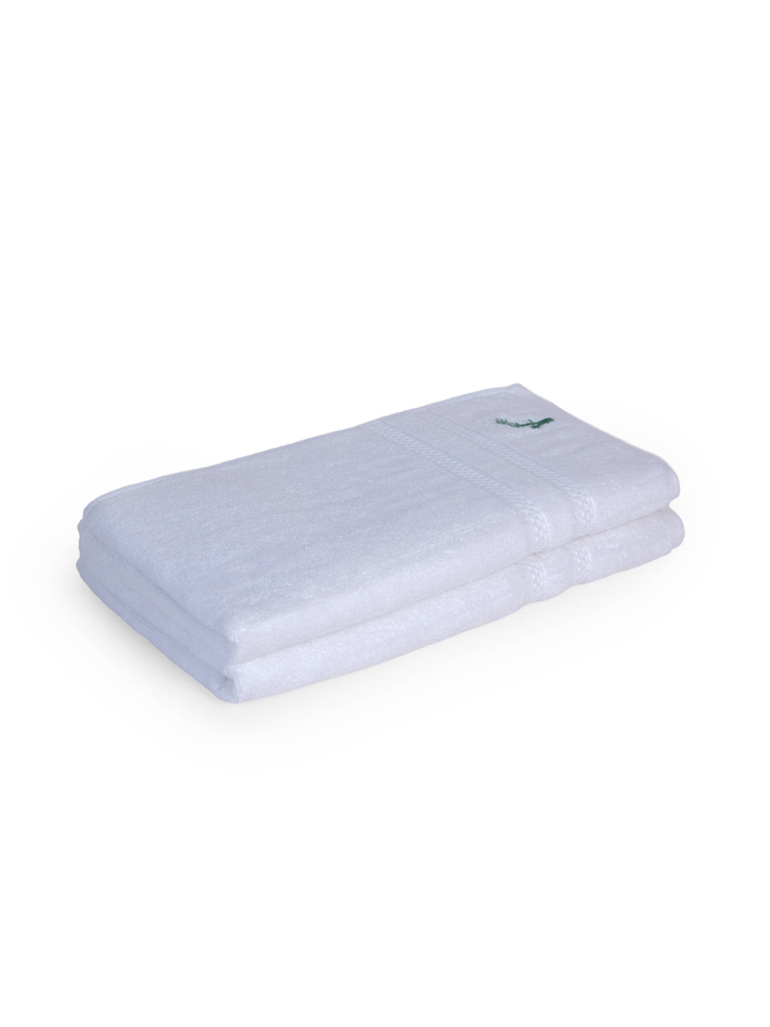 Feather & Spun White Bamboo Cotton - Hand Towel (Pack of 2) (M)