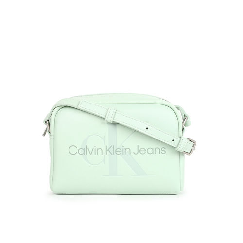 Calvin Klein Green Solid Sling Bag