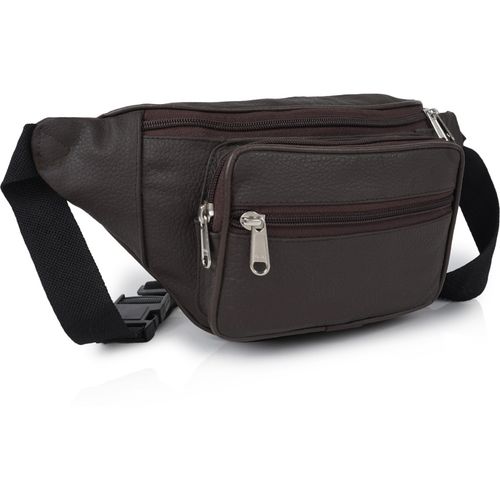 Buy Cimoni Brown Stylish Classy Unique Design Short trip Waist Bag
