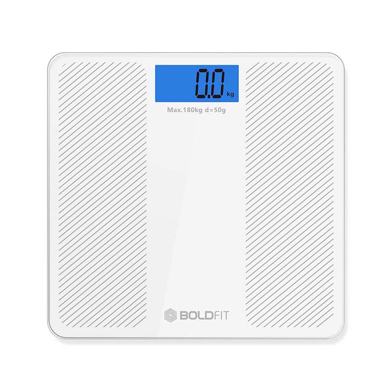 Boldfit Digital Weighing Scale Weighing Machine With LCD Display 1year Warranty White Buy