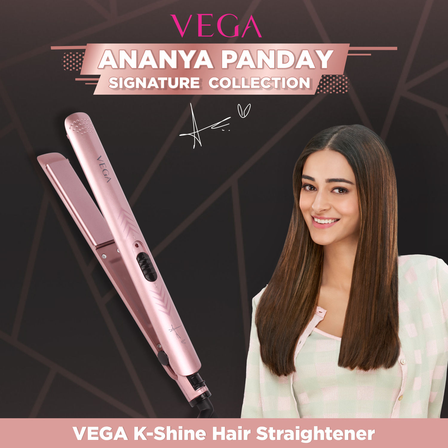 VEGA KShine Hair Straightener(VHSH28) Buy VEGA KShine Hair