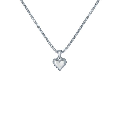 Buy Ted Baker Sarroha Silver Sparkle Heart Pendant Necklace Online