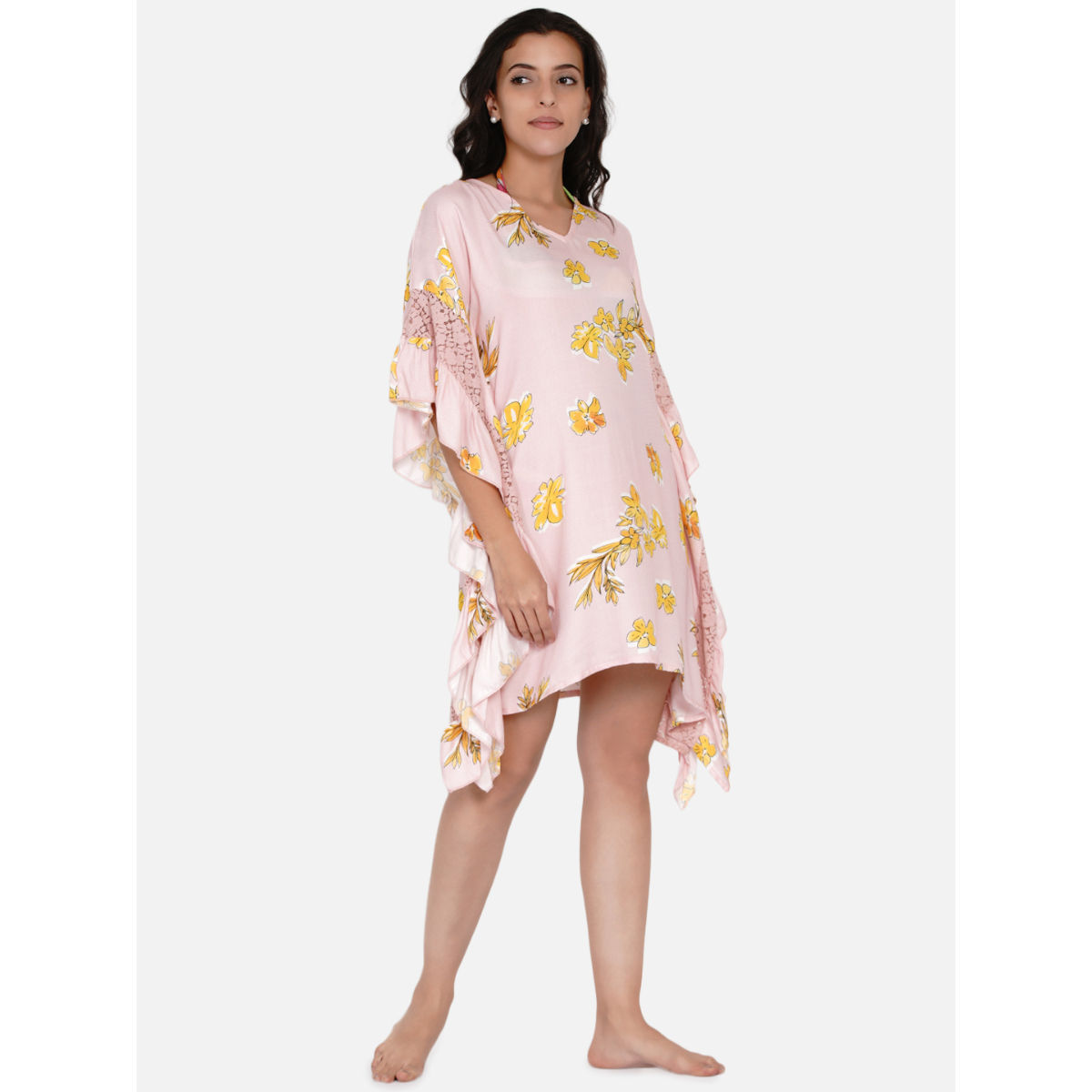 HUMA KAFTAN - PASTEL GREEN