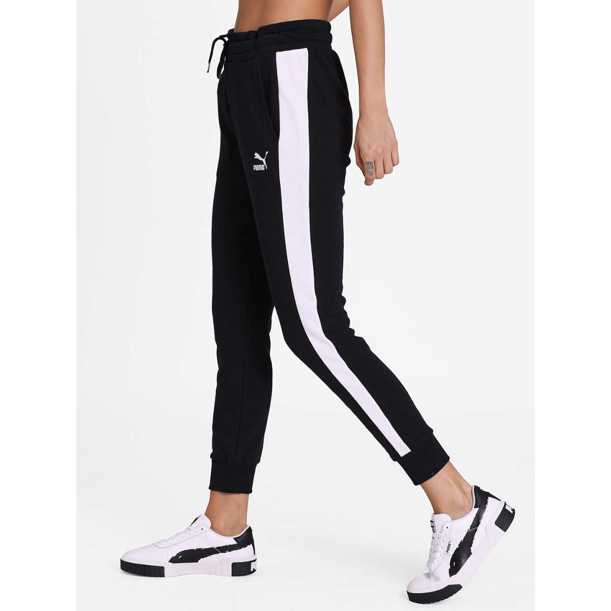 Puma Classics T7 Knitted Womens Black Track Pants Buy Puma