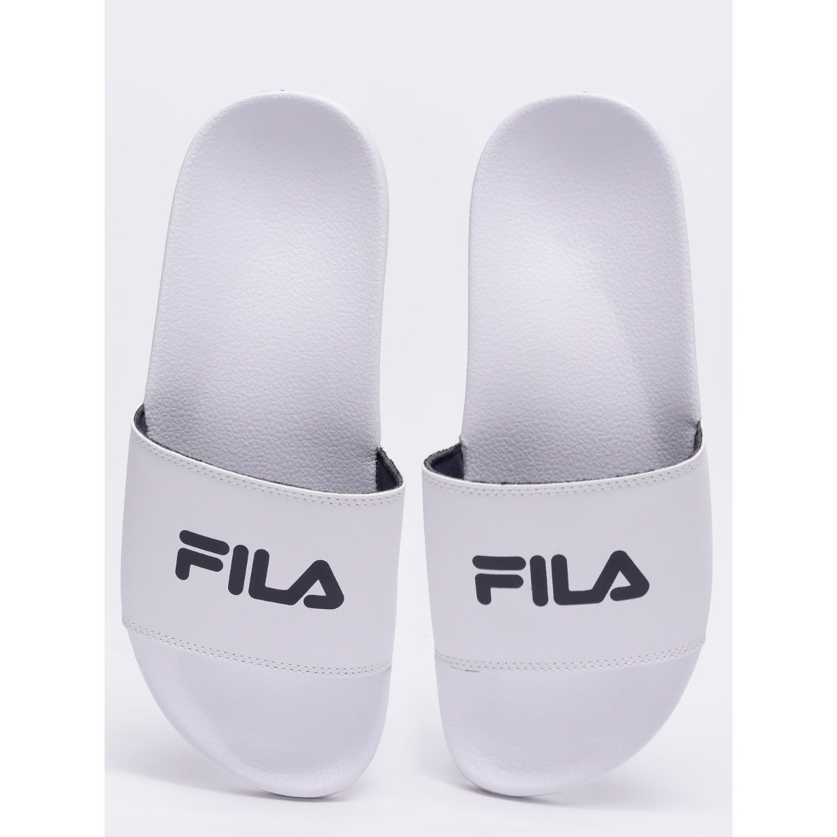 Fila Men White Motivo Sliders