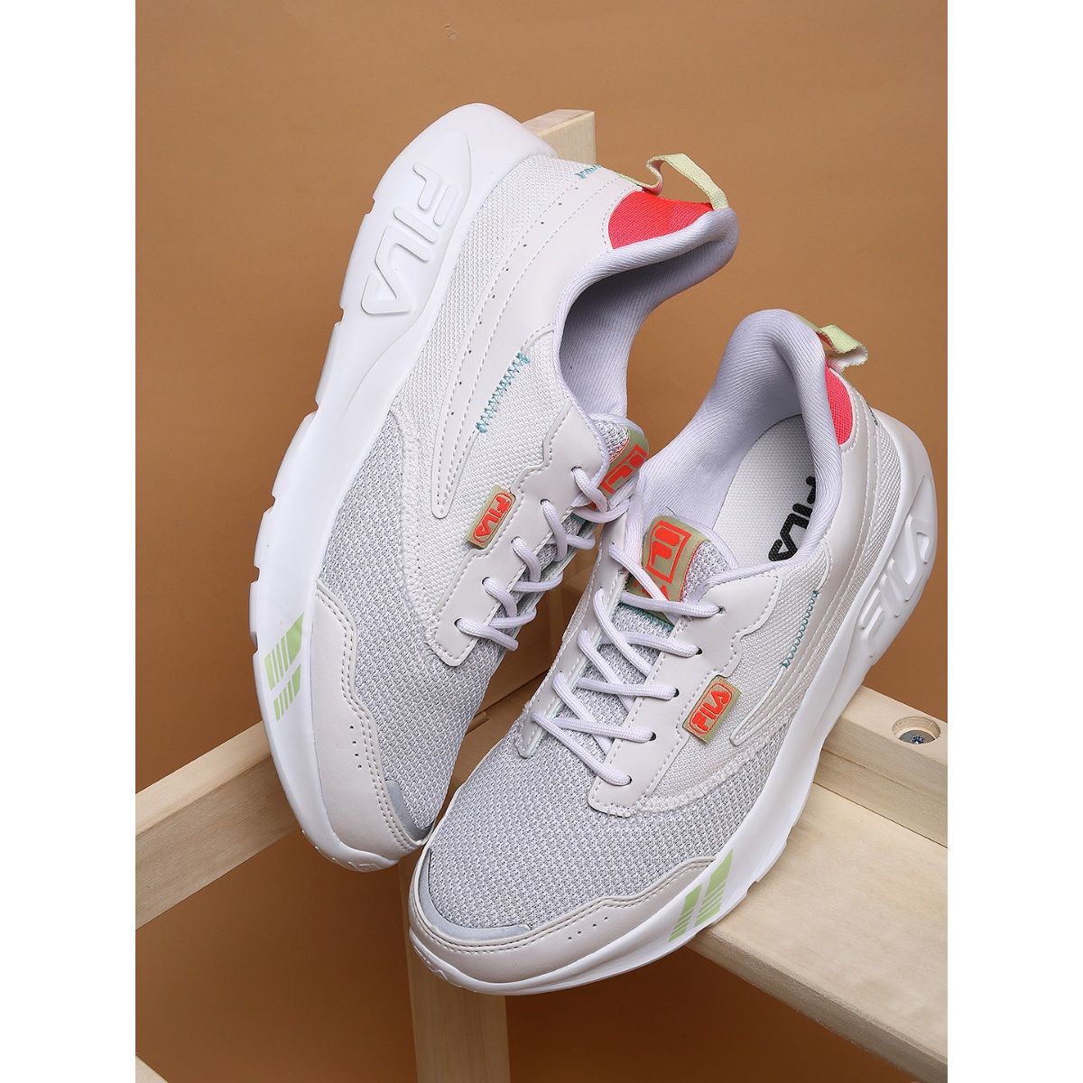 Fila Women White Euroflag Running Shoes Buy Fila Women White Euroflag