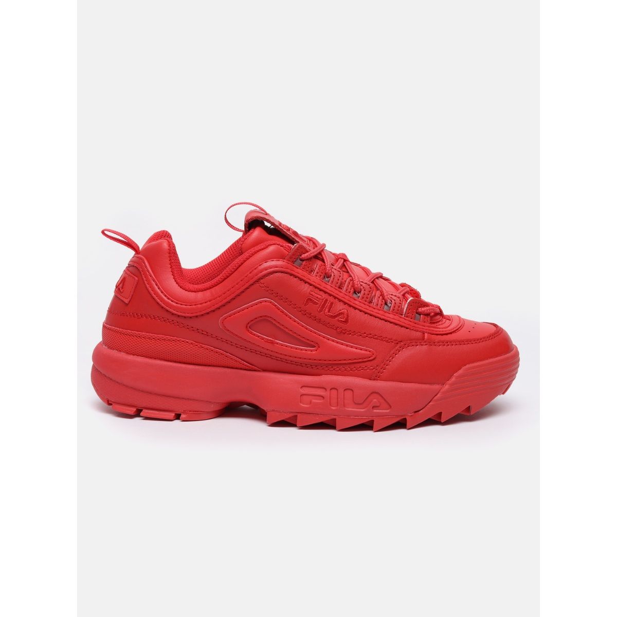 Buy Fila Women Red Disruptor Ii Premium Sneakers Online