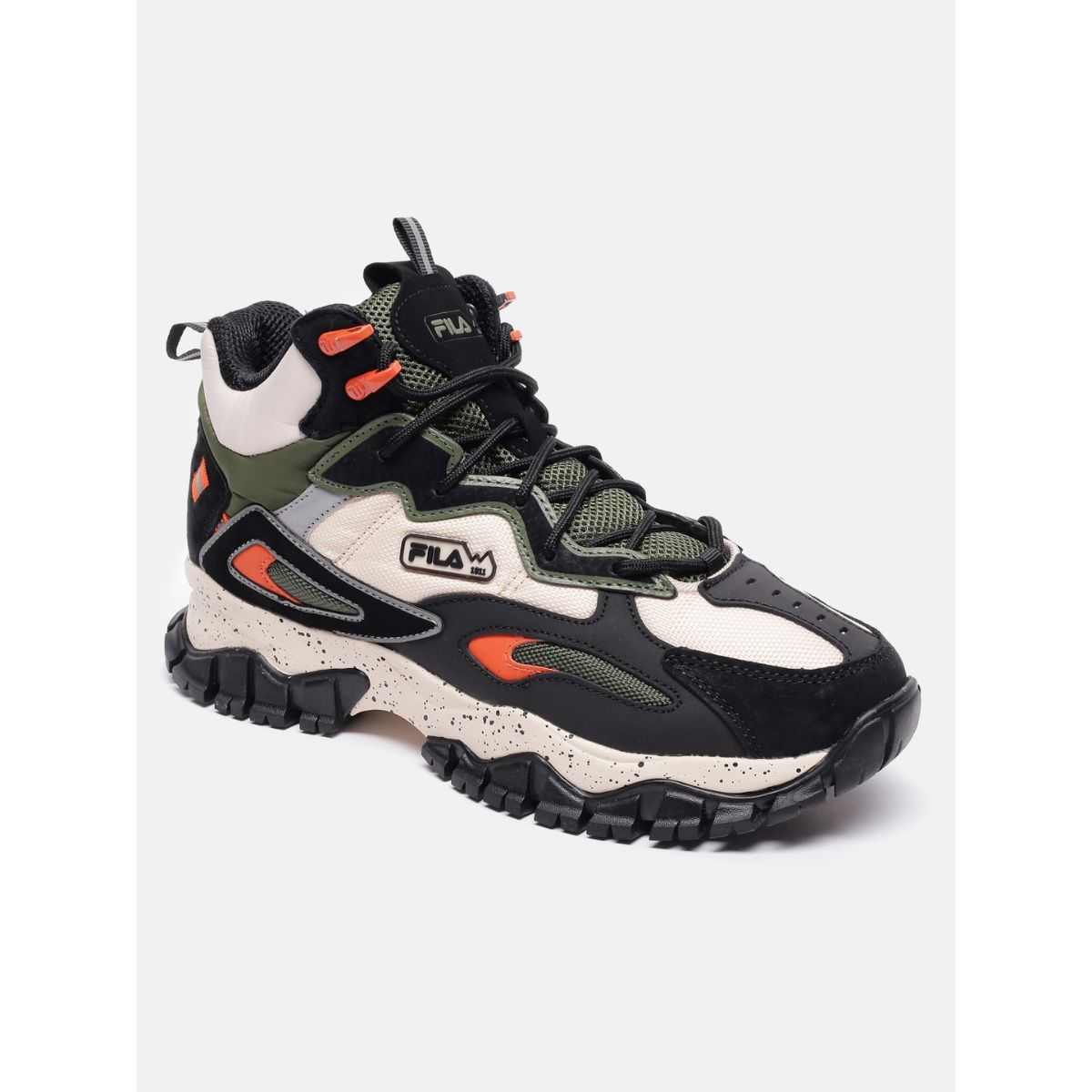 Buy Fila Men Off White Ray Tracer Tr 2 Mid Running Shoes online