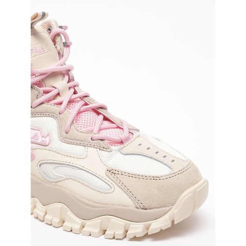 Fila Women Beige Ray Tracer Tr Mid Running Shoes (UK 6)